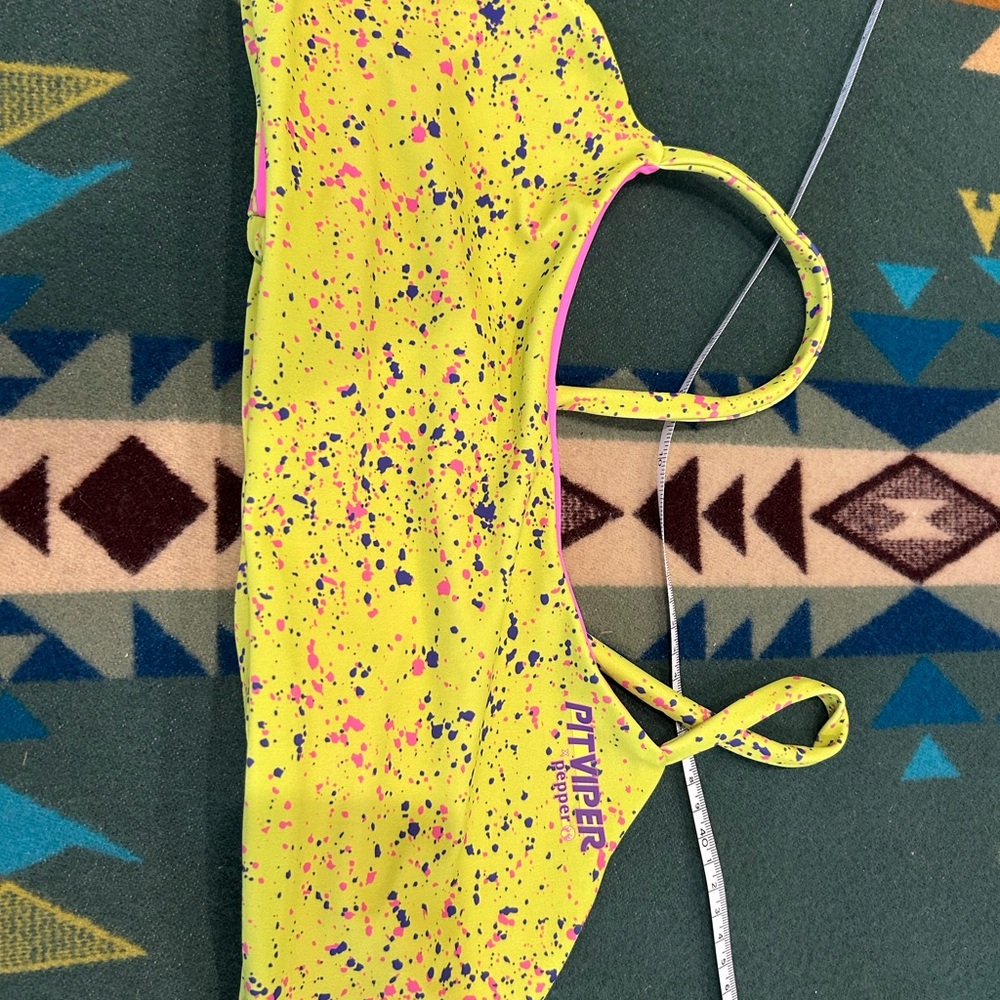 Pit Viper Neon Yellow Bikini Top